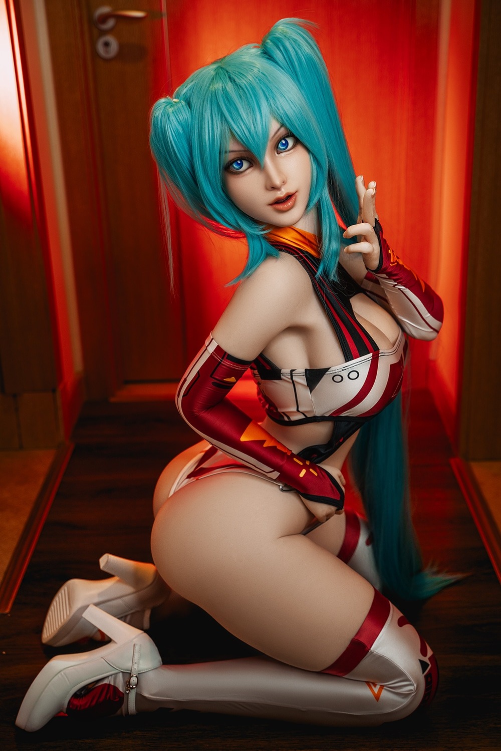 Hatsune Miku – Anime Big Boobs Sex Doll with Silicone...